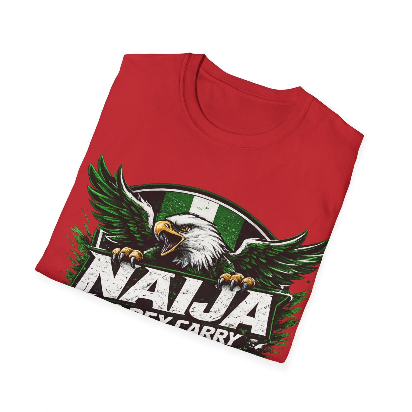 Naija No Dey Carry Last T-Shirt — Nigerian Super Eagles Football Fan Tee