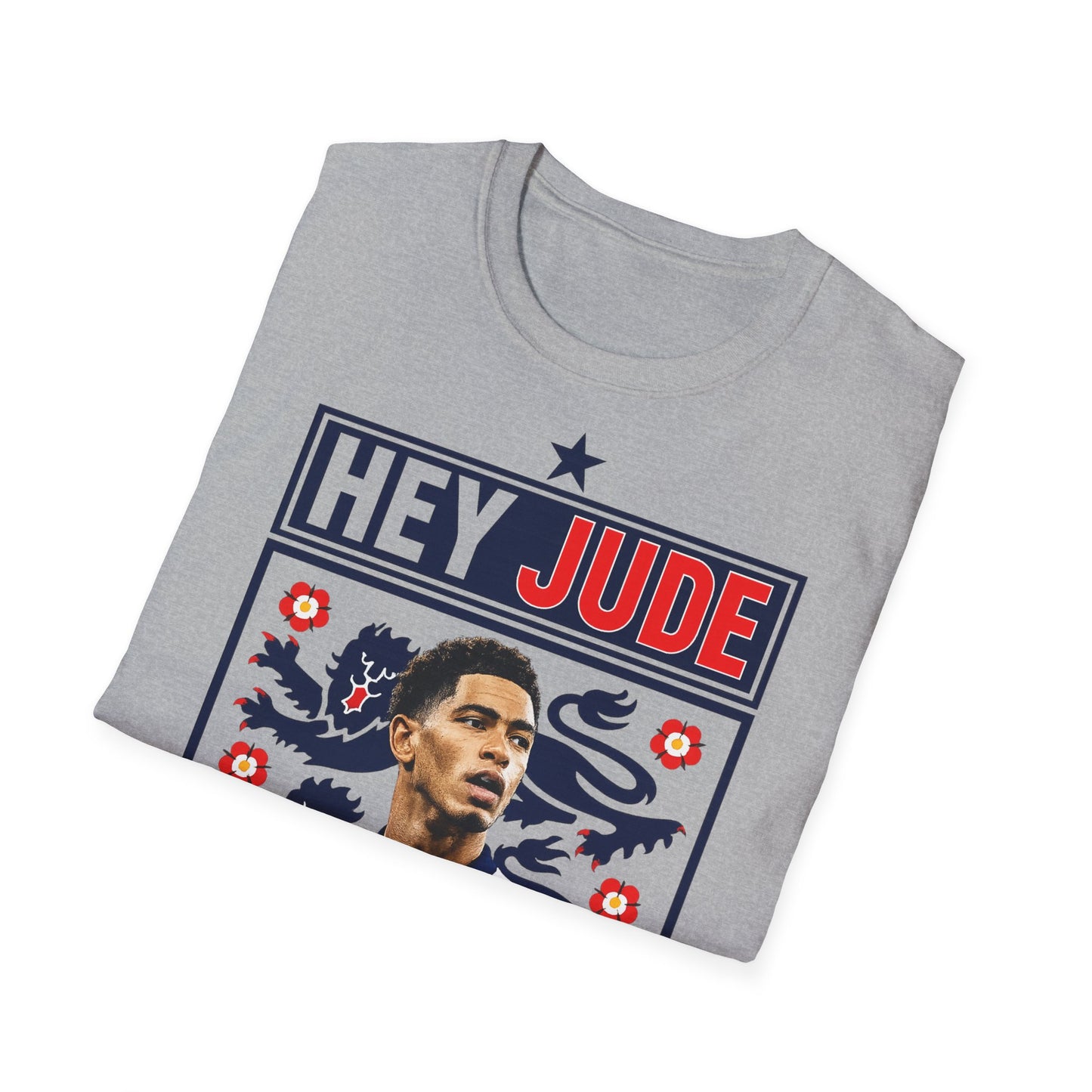 Hey Jude - Jude Bellingham England T-Shirt — Retro Football Graphic Tee