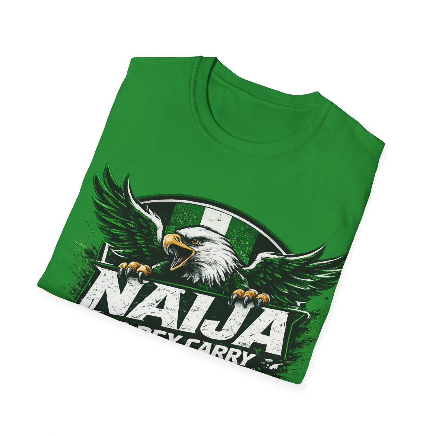 Naija No Dey Carry Last T-Shirt — Nigerian Super Eagles Football Fan Tee