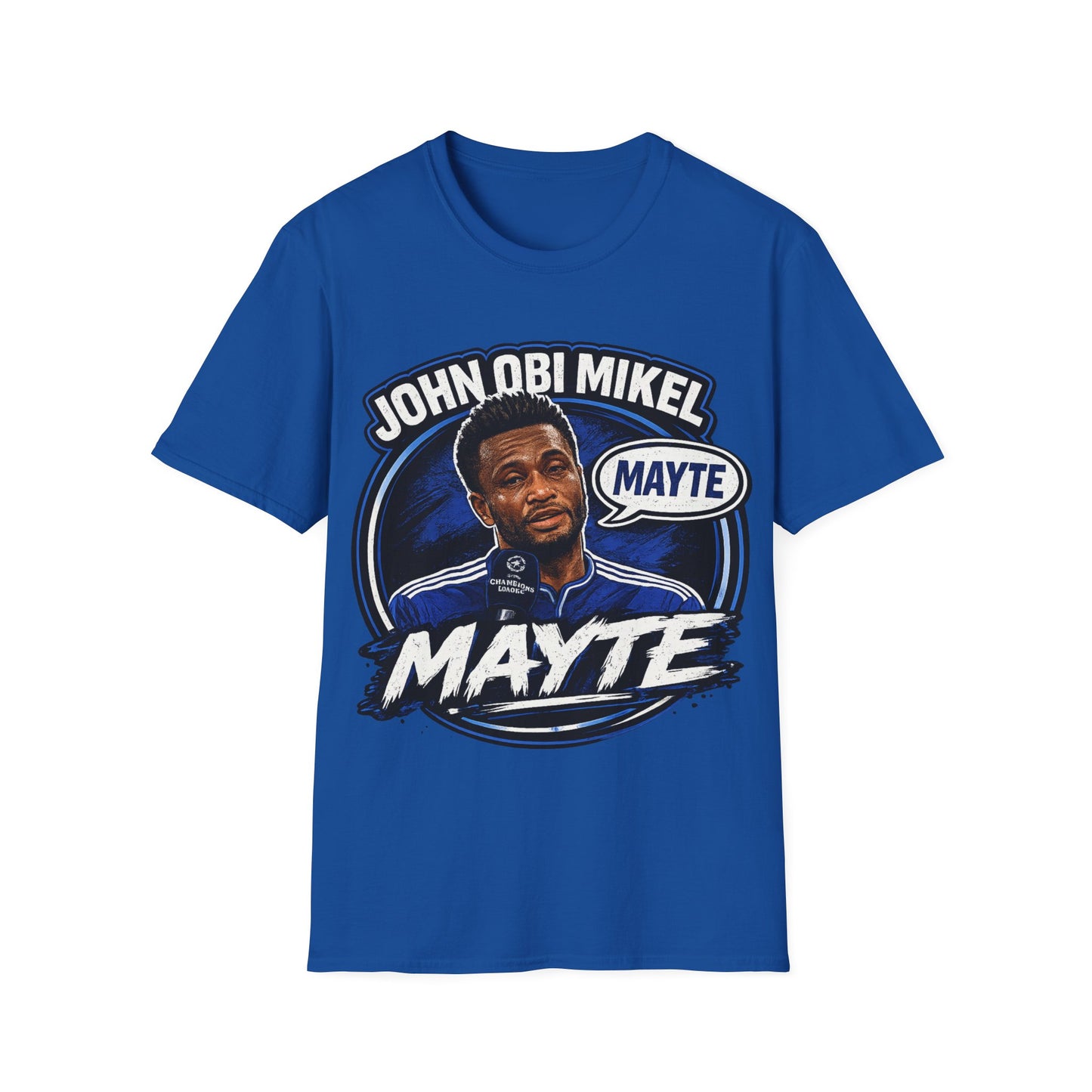 John Obi Mikel Premier League Legend T-Shirt — Funny Podcast Quote