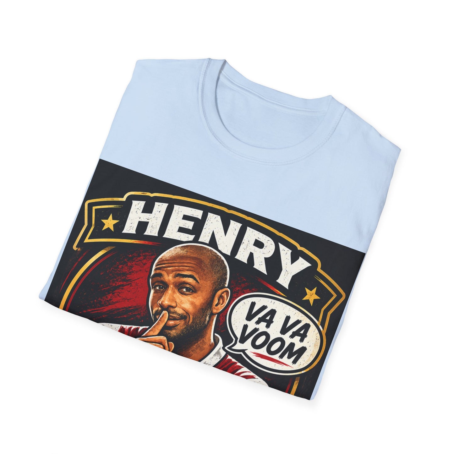 Arsenal 'Va Va Boom' Henry Football Legend T-Shirt