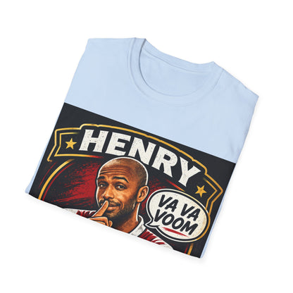 Arsenal 'Va Va Boom' Henry Football Legend T-Shirt
