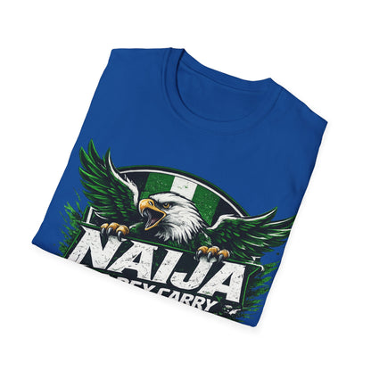 Naija No Dey Carry Last T-Shirt — Nigerian Super Eagles Football Fan Tee