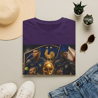 France World Cup 2026 T-Shirt — "Imbattable" (Mbappé, Dembélé, Saliba, Cherki)