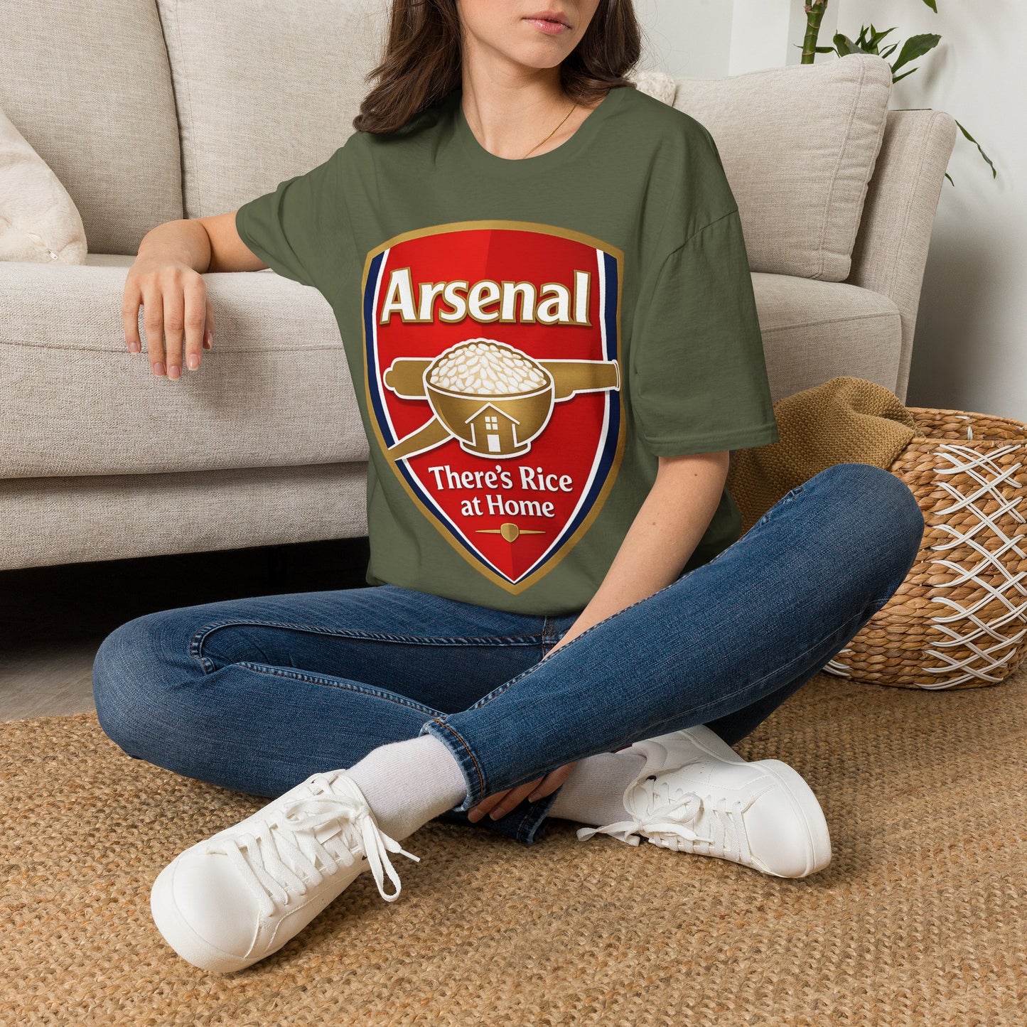 Arsenal "There's Rice at Home" T-Shirt