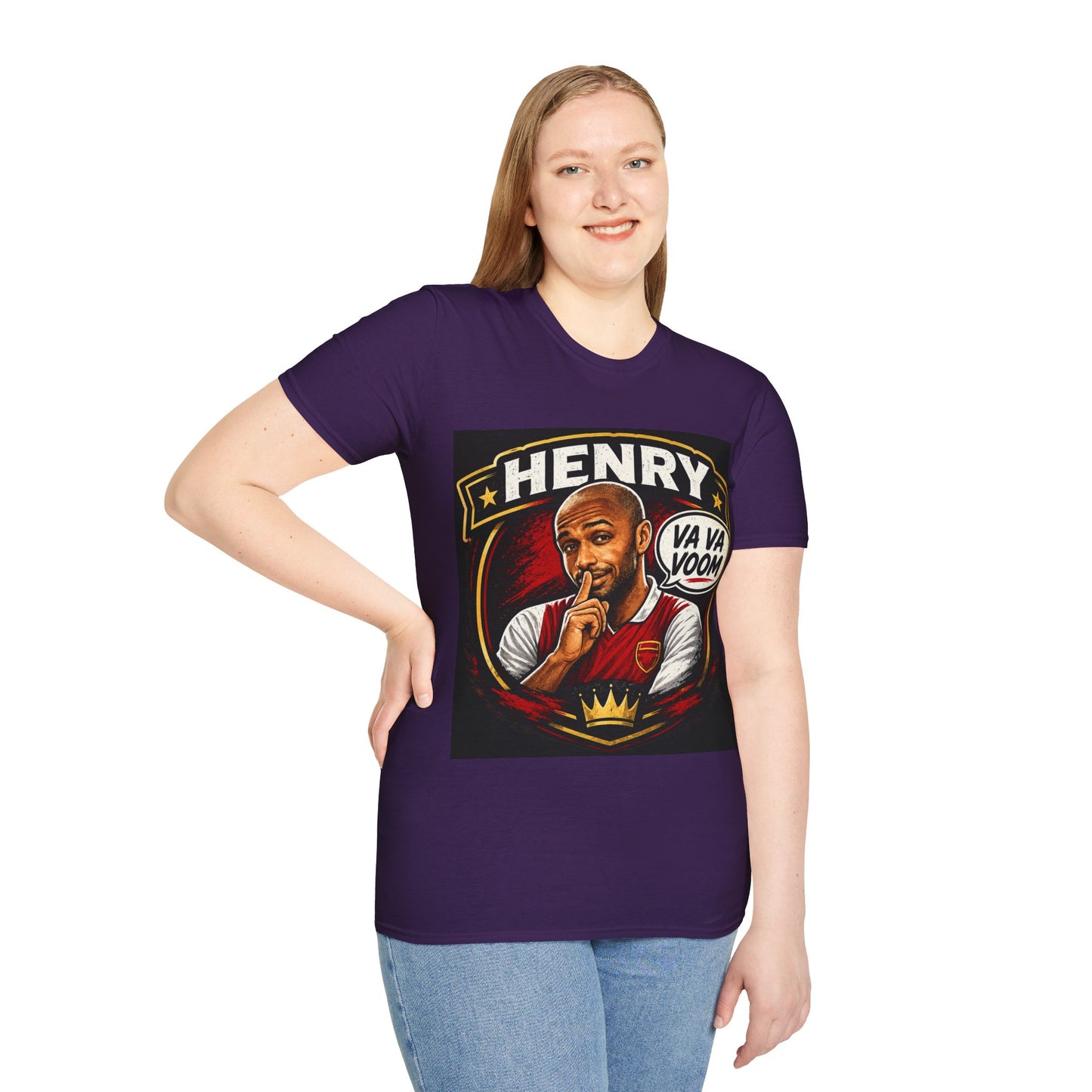 Arsenal 'Va Va Boom' Henry Football Legend T-Shirt