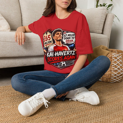 Kai Havertz '65 Million Down the Drain' T-Shirt — Arsenal Football Tee