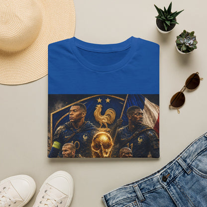 France World Cup 2026 T-Shirt — "Imbattable" (Mbappé, Dembélé, Saliba, Cherki)
