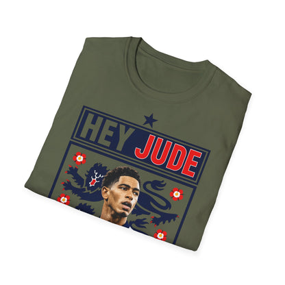 Hey Jude - Jude Bellingham England T-Shirt — Retro Football Graphic Tee