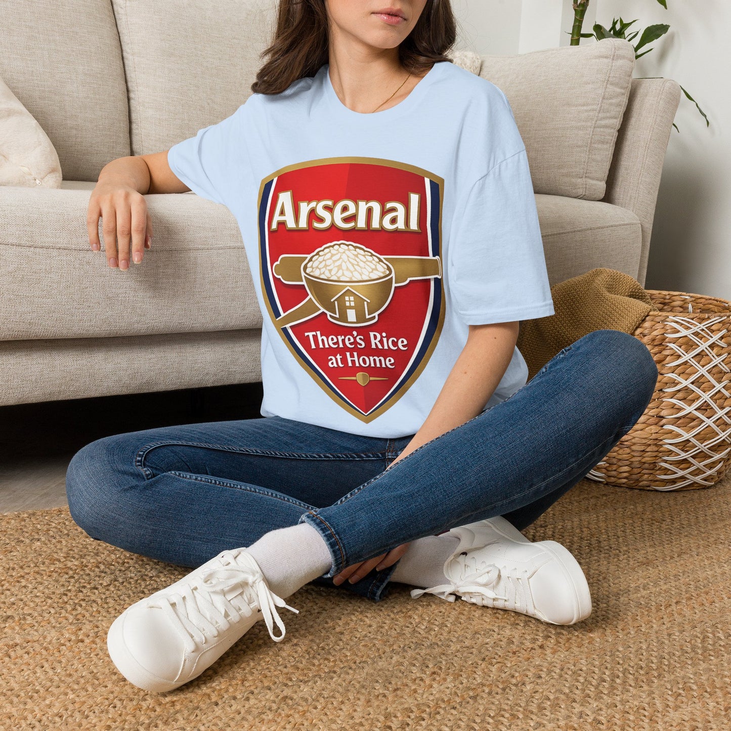 Arsenal "There's Rice at Home" T-Shirt
