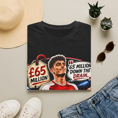 Kai Havertz '65 Million Down the Drain' T-Shirt — Arsenal Football Tee