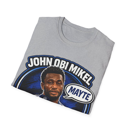 John Obi Mikel Premier League Legend T-Shirt — Funny Podcast Quote