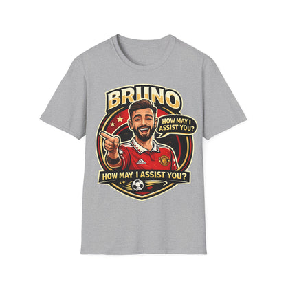 Bruno Fernandes Assist Record Celebration T-Shirt — Man United Fan Tee