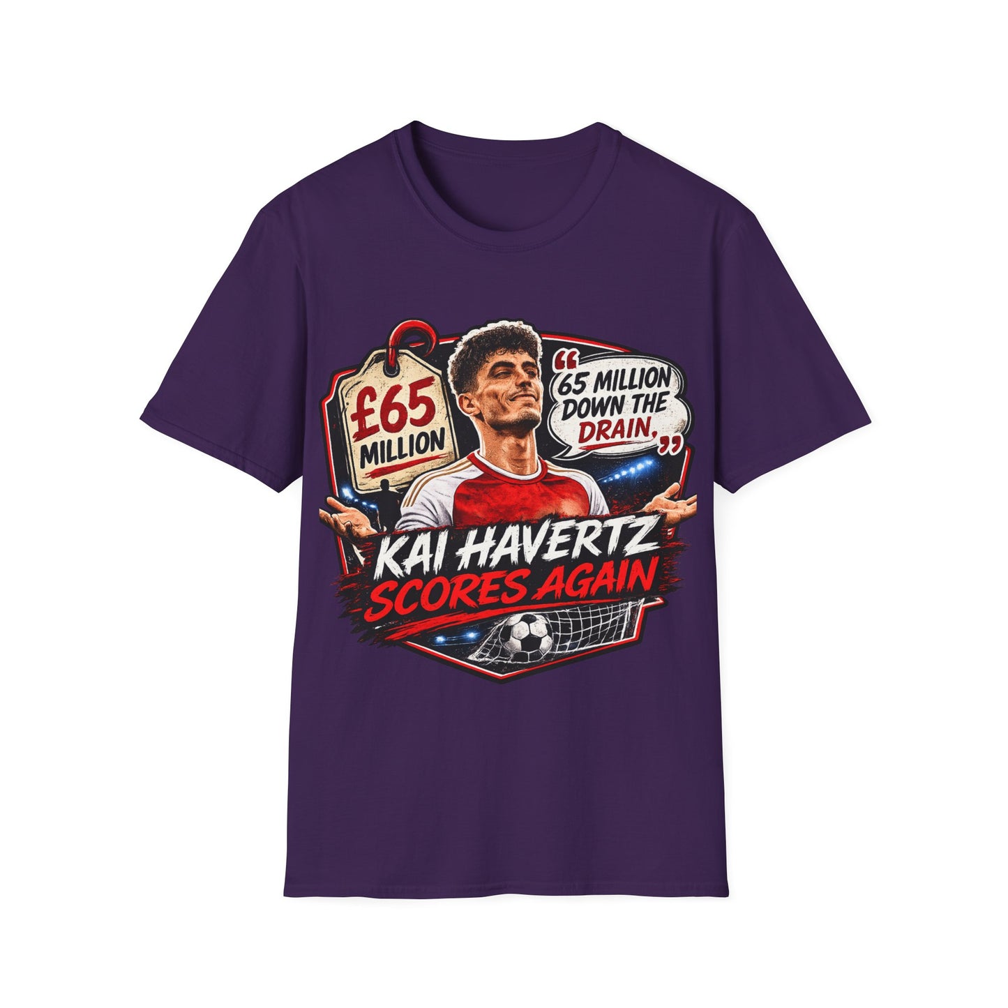 Kai Havertz '65 Million Down the Drain' T-Shirt — Arsenal Football Tee