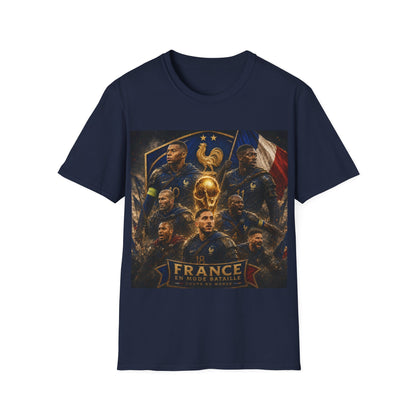 France World Cup 2026 T-Shirt — "Imbattable" (Mbappé, Dembélé, Saliba, Cherki)