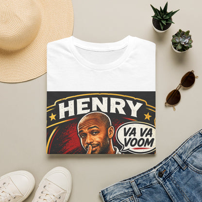 Arsenal 'Va Va Boom' Henry Football Legend T-Shirt