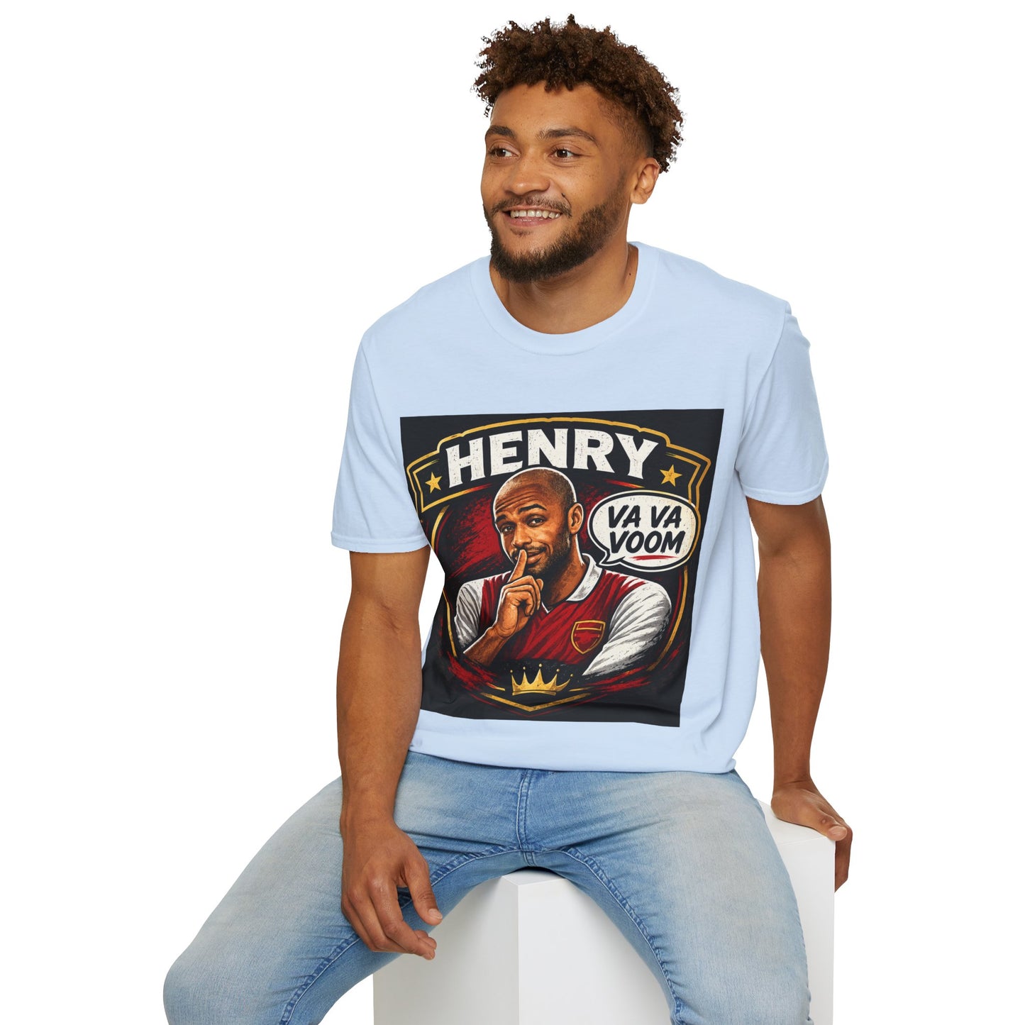 Arsenal 'Va Va Boom' Henry Football Legend T-Shirt