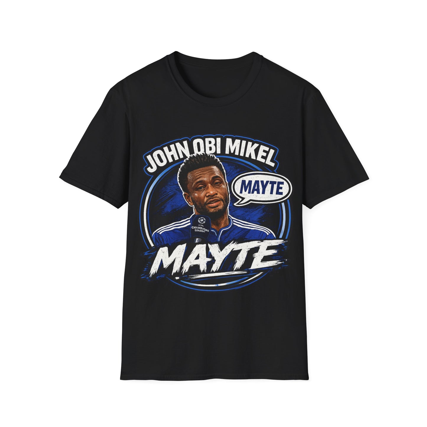 John Obi Mikel Premier League Legend T-Shirt — Funny Podcast Quote