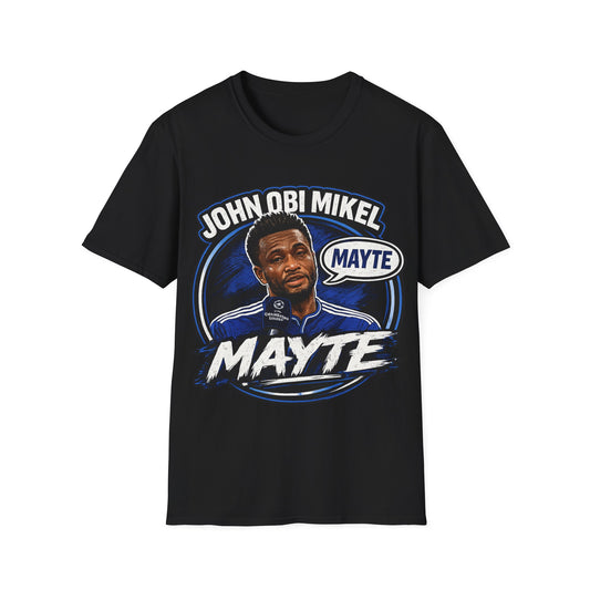 John Obi Mikel Premier League Legend T-Shirt — Funny Podcast Quote