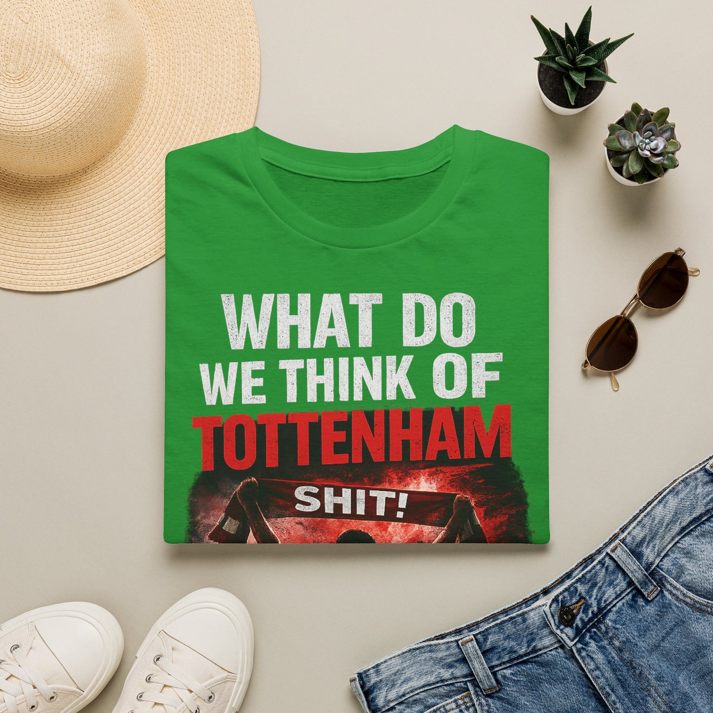 Arsenal "What Do We Think of Tottenham?" T-Shirt — Football Rivalry Tee