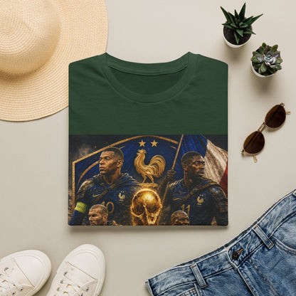 France World Cup 2026 T-Shirt — "Imbattable" (Mbappé, Dembélé, Saliba, Cherki)