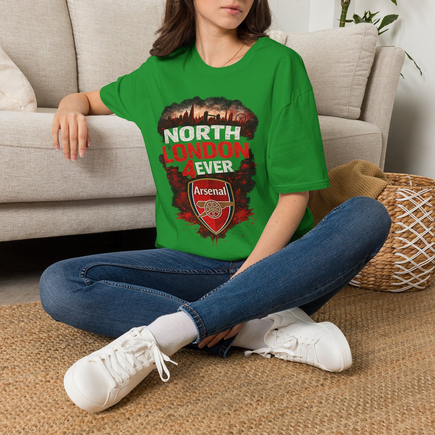 Arsenal 'North London 4ever' Champions T-Shirt