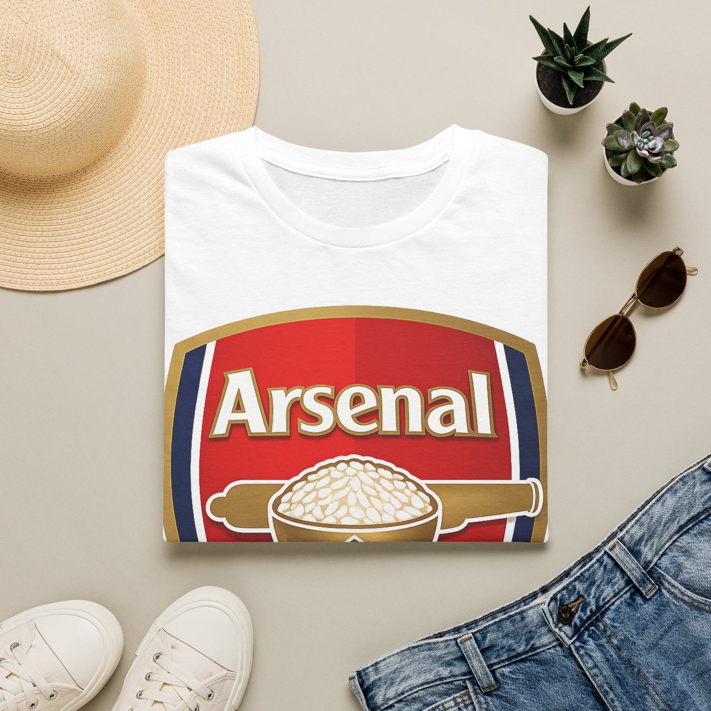 Arsenal "There's Rice at Home" T-Shirt
