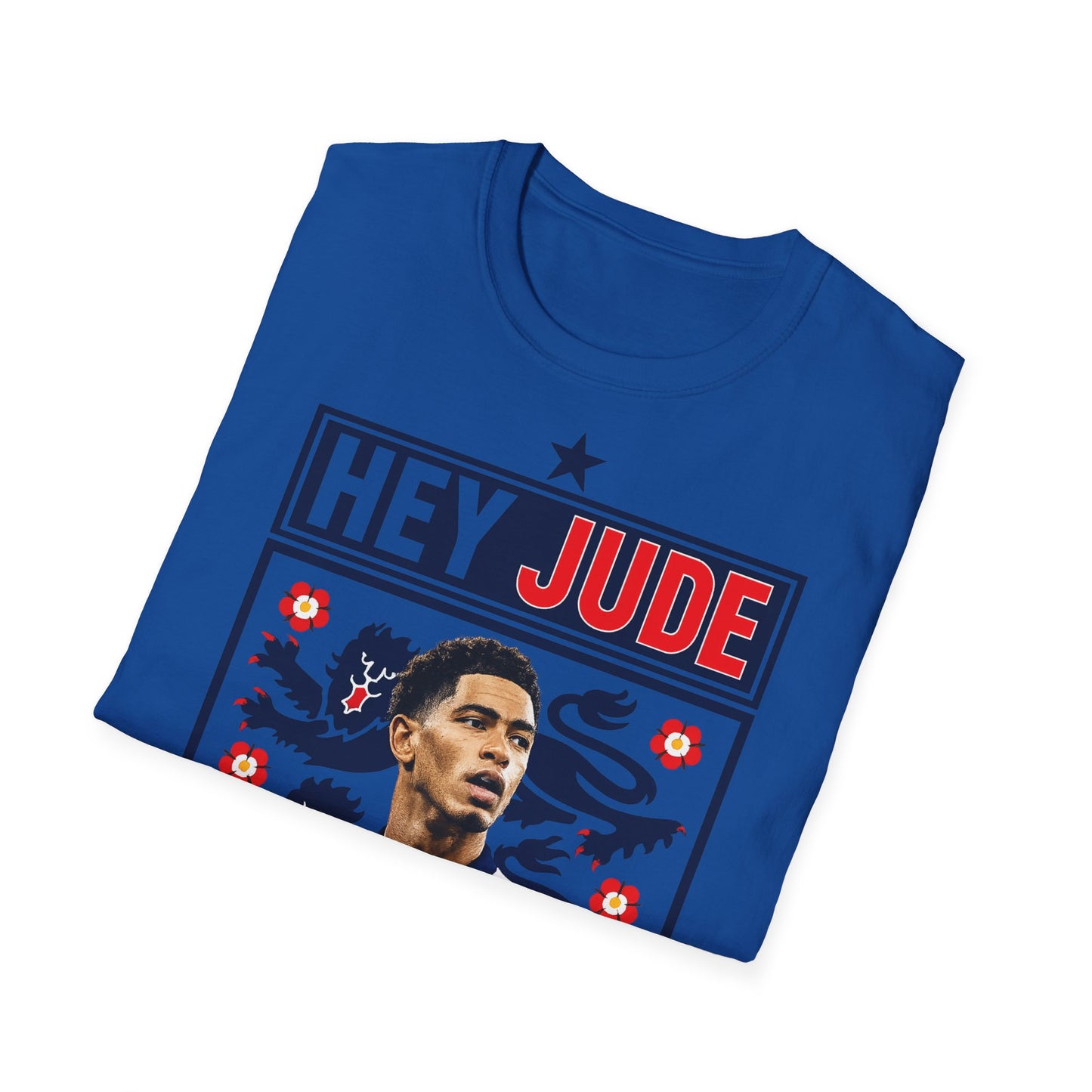 Hey Jude - Jude Bellingham England T-Shirt — Retro Football Graphic Tee
