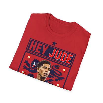 Hey Jude - Jude Bellingham England T-Shirt — Retro Football Graphic Tee