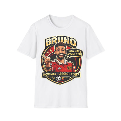 Bruno Fernandes Assist Record Celebration T-Shirt — Man United Fan Tee
