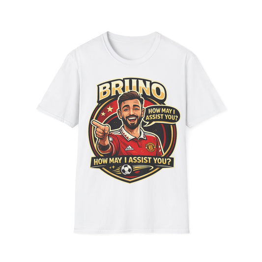 Bruno Fernandes Assist Record Celebration T-Shirt — Man United Fan Tee