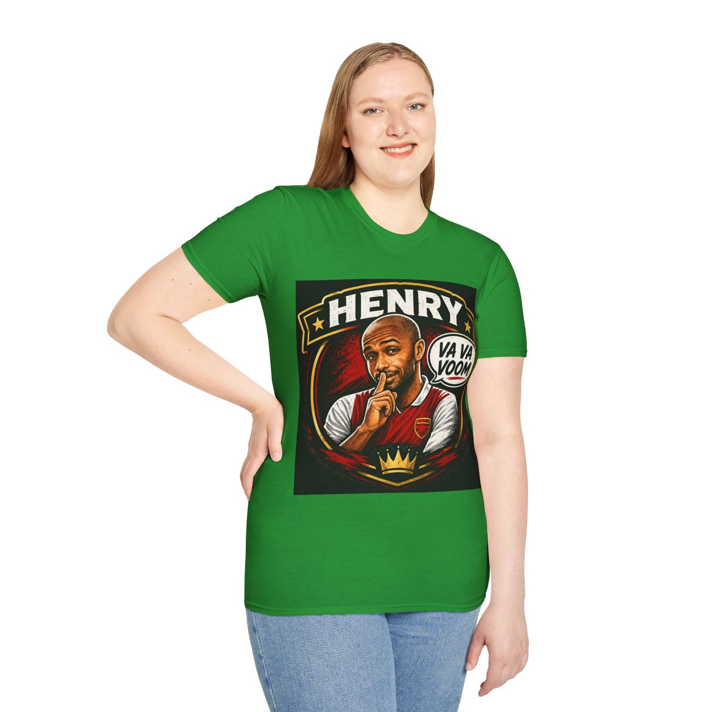 Arsenal 'Va Va Boom' Henry Football Legend T-Shirt