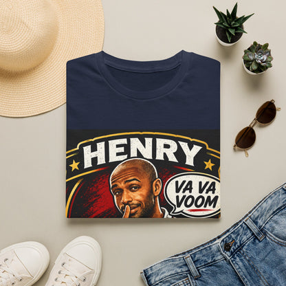 Arsenal 'Va Va Boom' Henry Football Legend T-Shirt