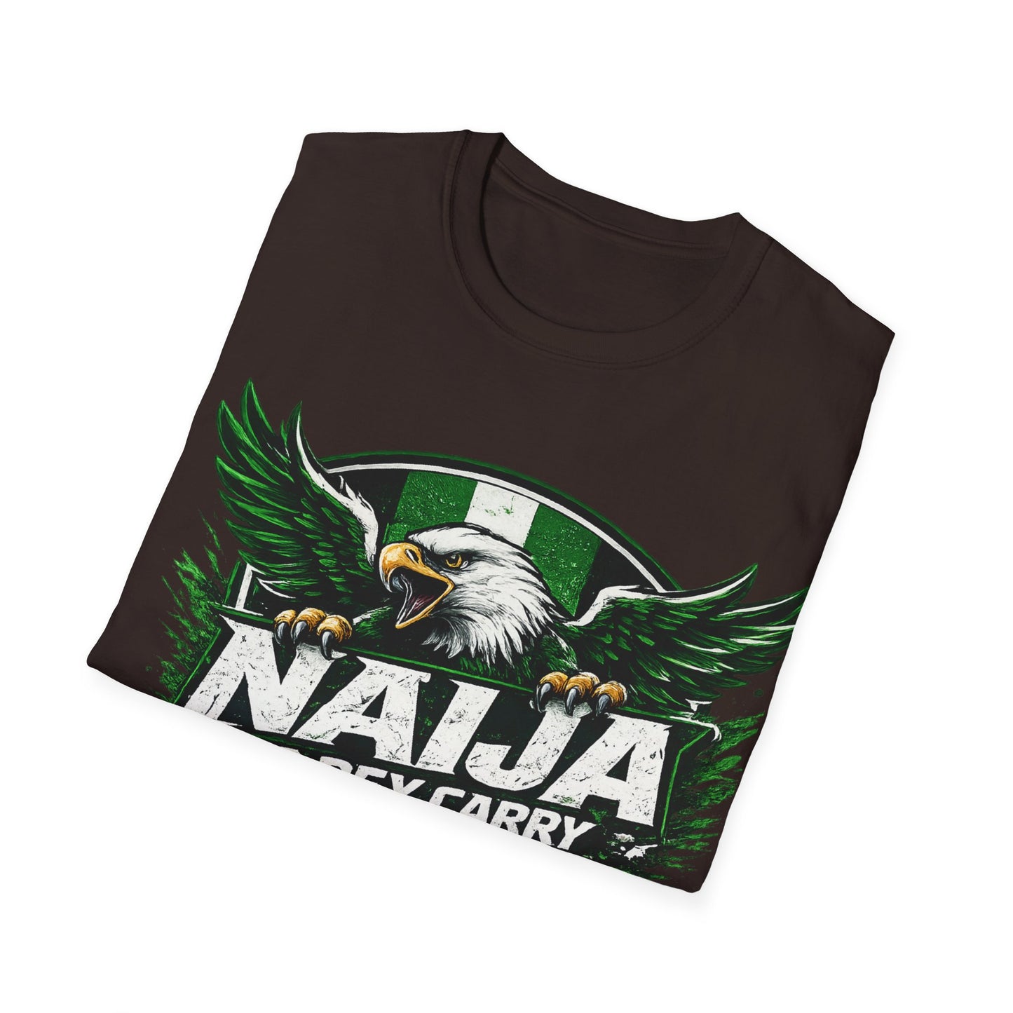 Naija No Dey Carry Last T-Shirt — Nigerian Super Eagles Football Fan Tee