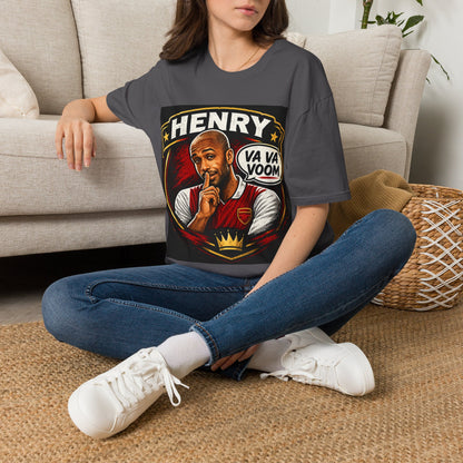 Arsenal 'Va Va Boom' Henry Football Legend T-Shirt