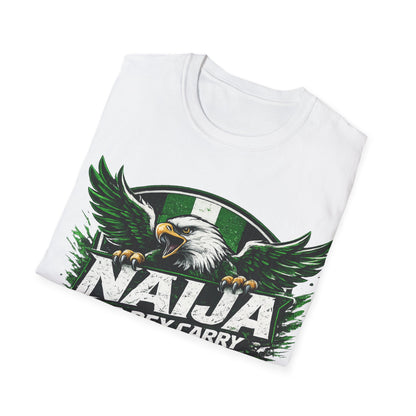 Naija No Dey Carry Last T-Shirt — Nigerian Super Eagles Football Fan Tee