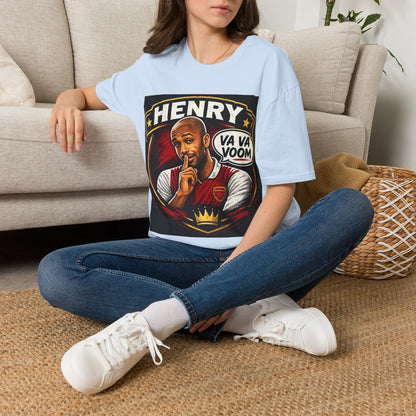 Arsenal 'Va Va Boom' Henry Football Legend T-Shirt