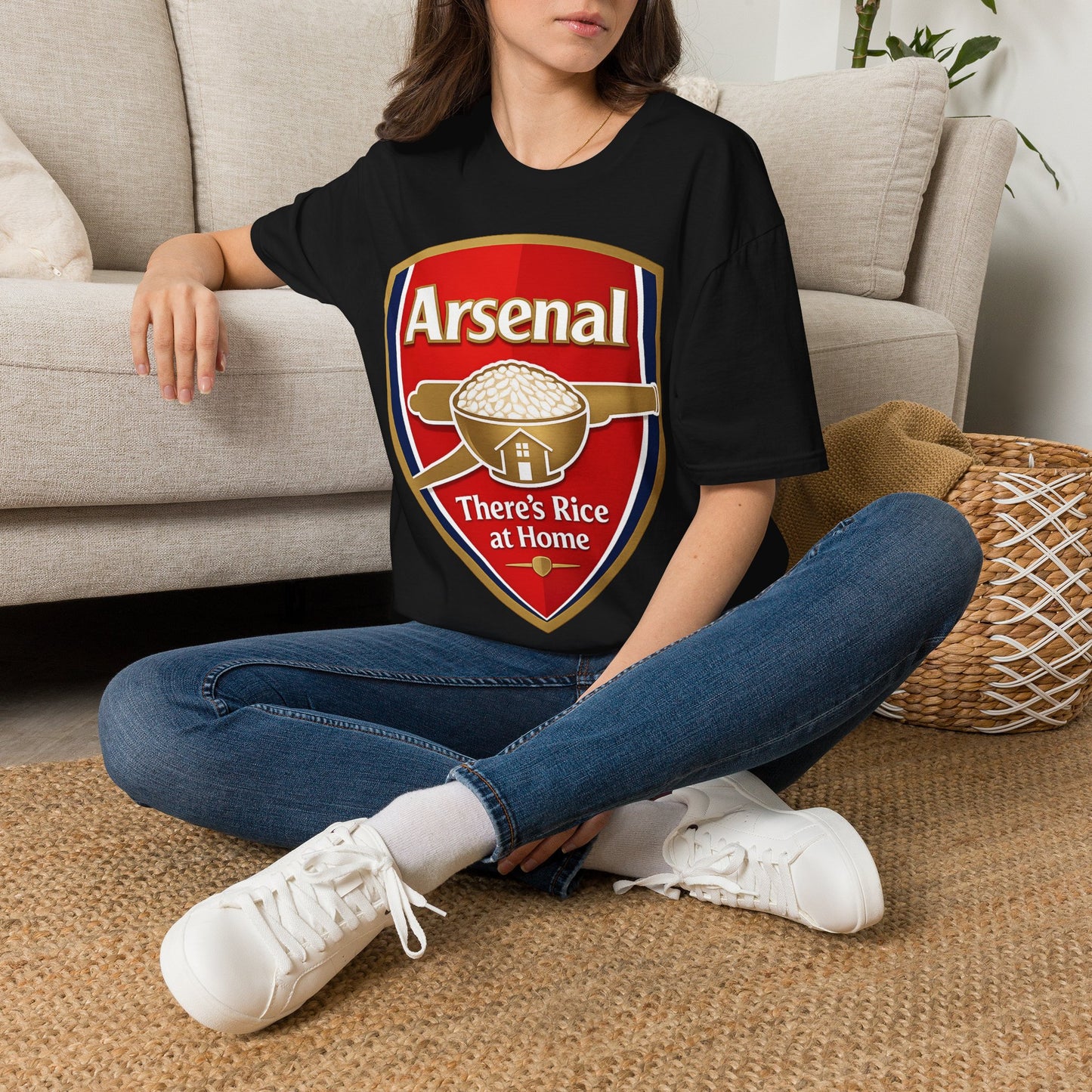 Arsenal "There's Rice at Home" T-Shirt