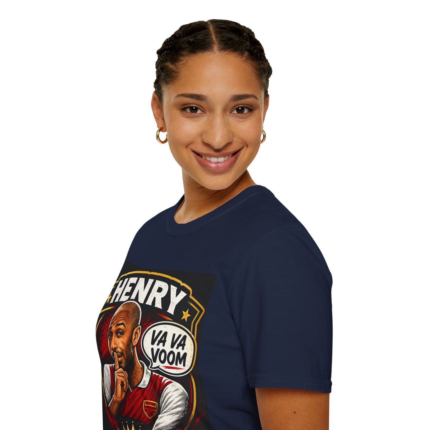 Arsenal 'Va Va Boom' Henry Football Legend T-Shirt