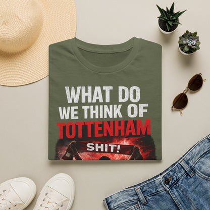 Arsenal "What Do We Think of Tottenham?" T-Shirt — Football Rivalry Tee