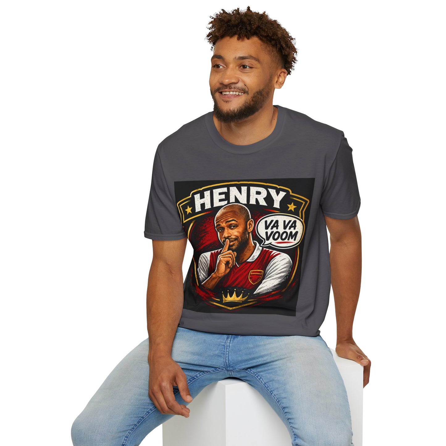 Arsenal 'Va Va Boom' Henry Football Legend T-Shirt