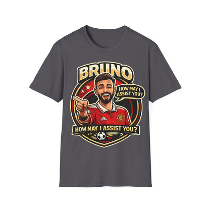 Bruno Fernandes Assist Record Celebration T-Shirt — Man United Fan Tee