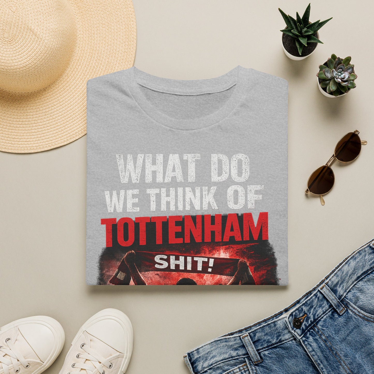 Arsenal "What Do We Think of Tottenham?" T-Shirt — Football Rivalry Tee