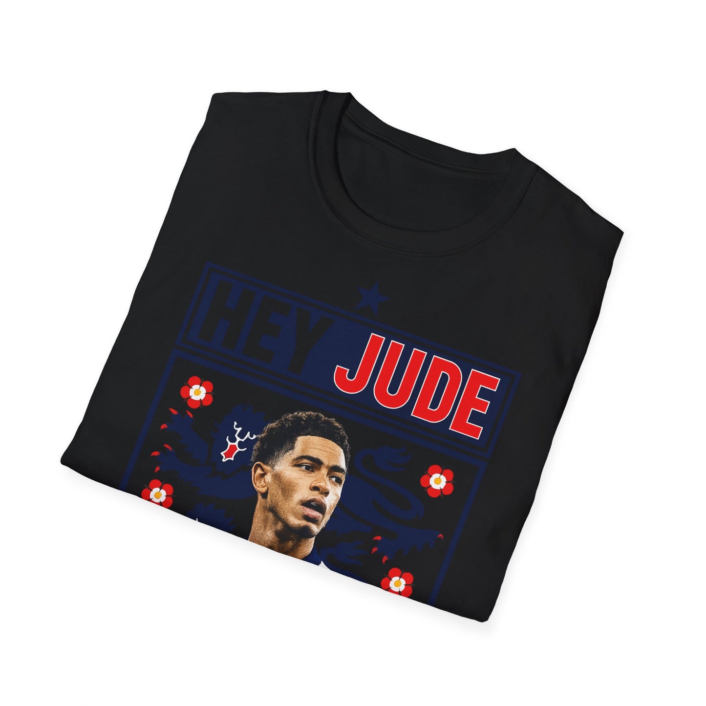 Hey Jude - Jude Bellingham England T-Shirt — Retro Football Graphic Tee