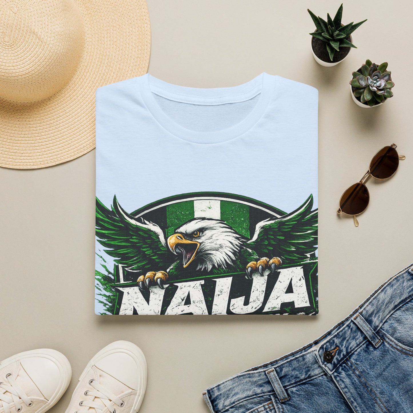 Naija No Dey Carry Last T-Shirt — Nigerian Super Eagles Football Fan Tee