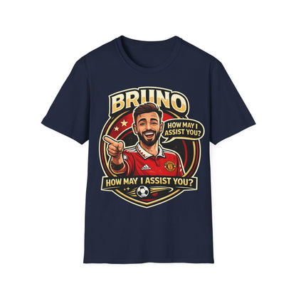 Bruno Fernandes Assist Record Celebration T-Shirt — Man United Fan Tee