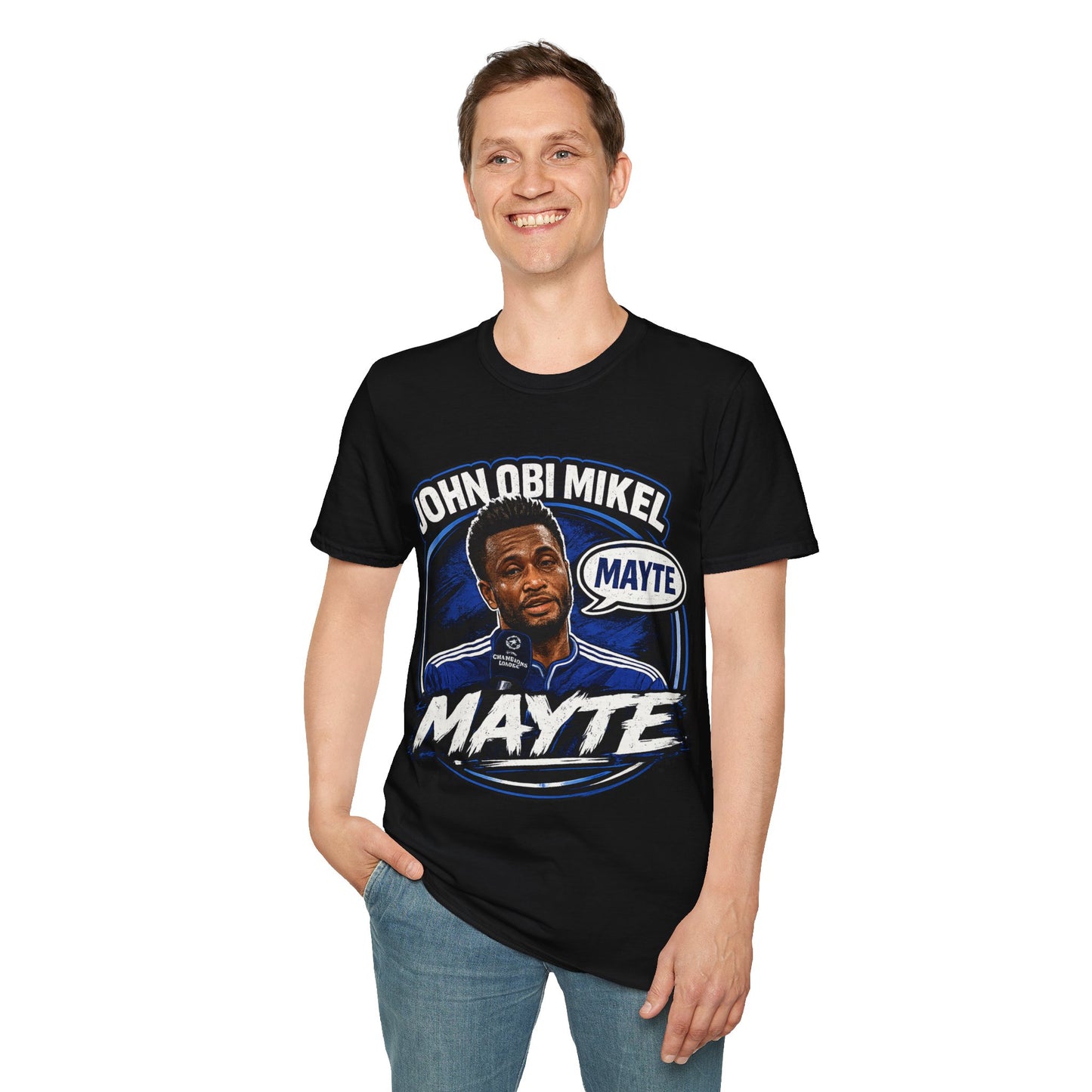 John Obi Mikel Premier League Legend T-Shirt — Funny Podcast Quote