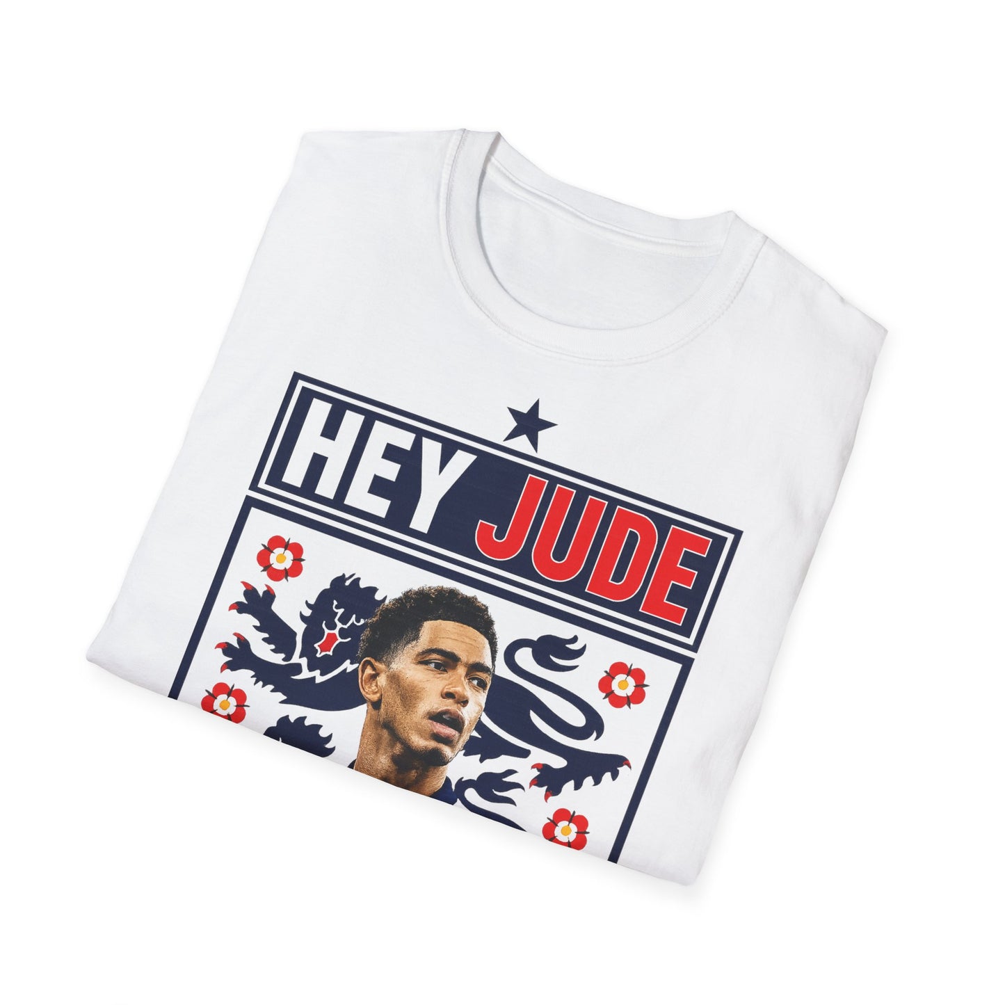 Hey Jude - Jude Bellingham England T-Shirt — Retro Football Graphic Tee