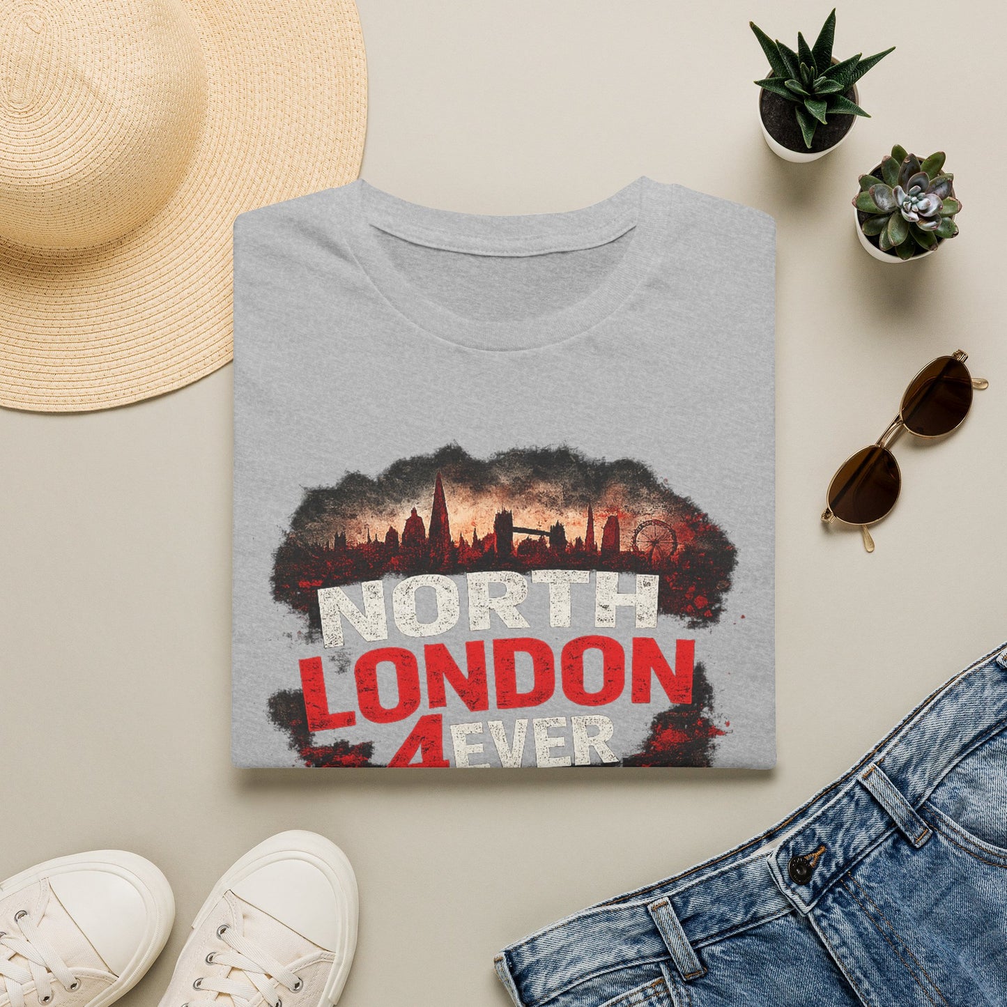 Arsenal 'North London 4ever' Champions T-Shirt