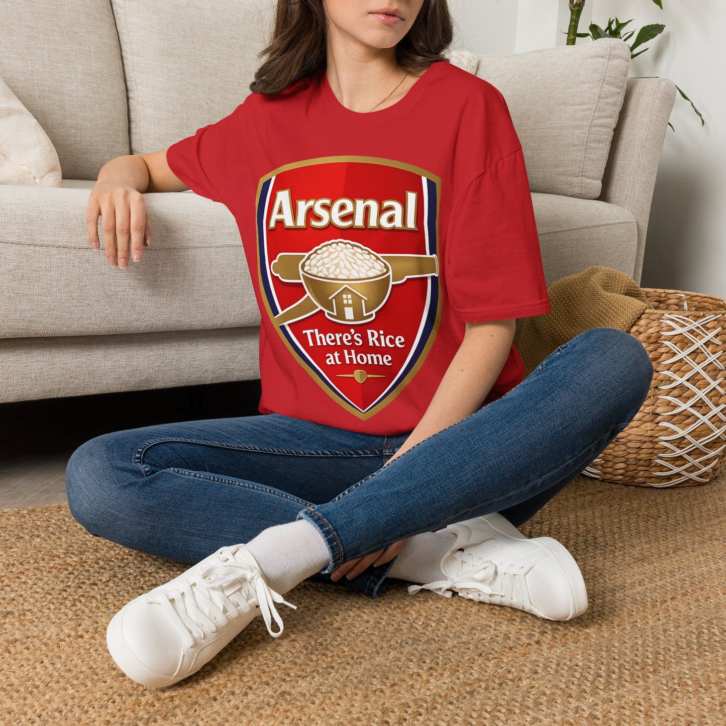 Arsenal "There's Rice at Home" T-Shirt